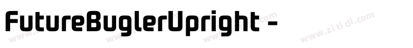 FutureBuglerUpright 字体转换